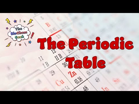 Elements & The Periodic Table