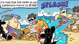 New Funny Nerd and Jock 329 to 335