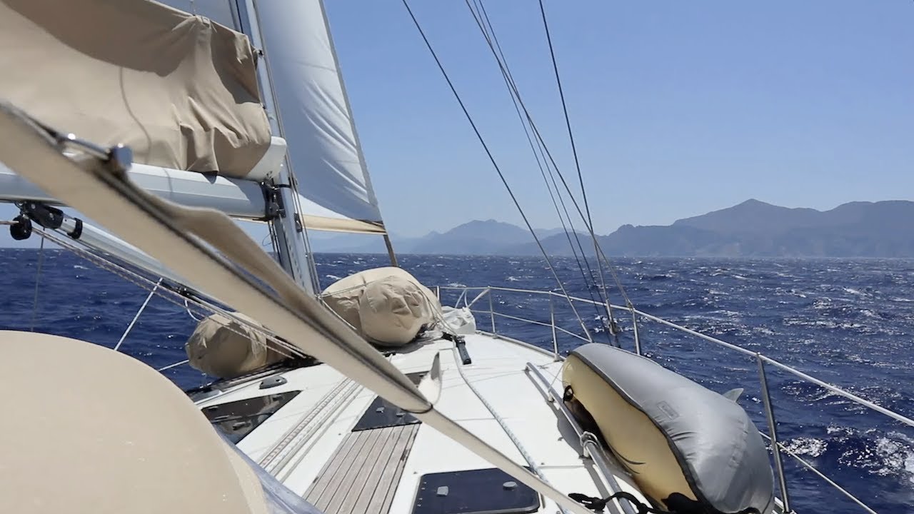 Playing hide & sneak with a storm into Greece Vlog 39