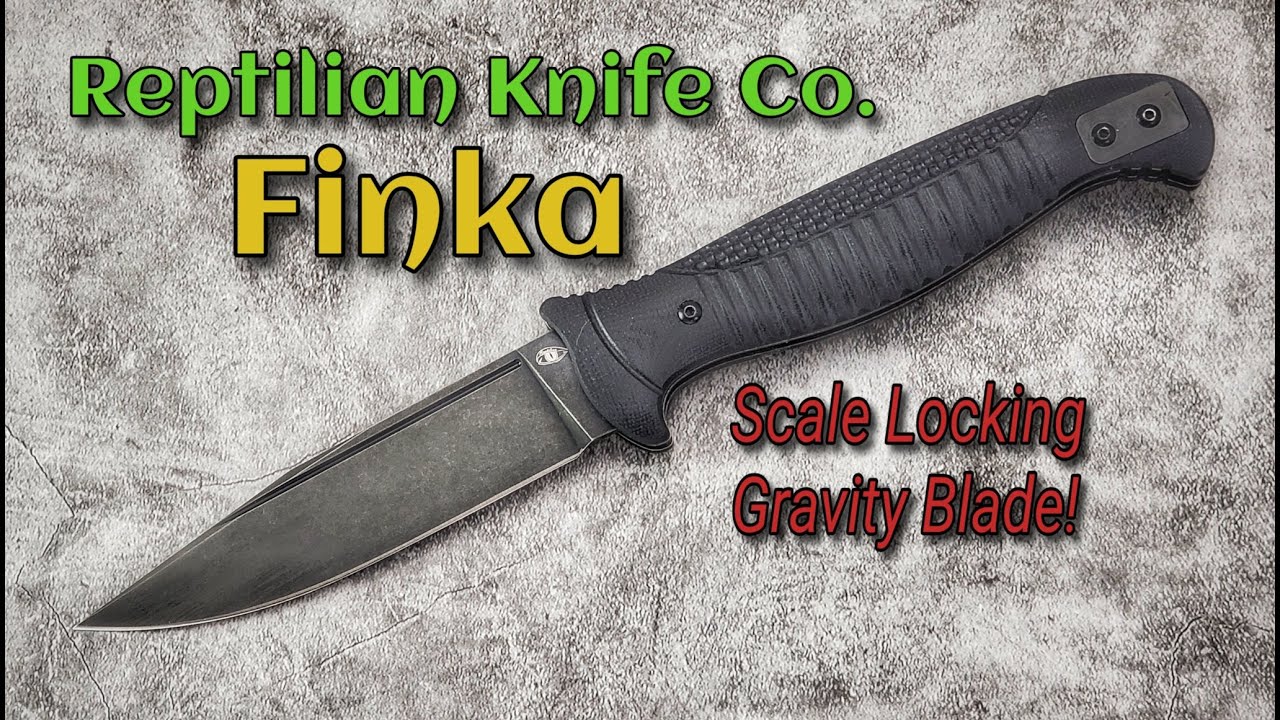 Reptilian Knives Finka Big Scale Release Opener from Russia! YouTube