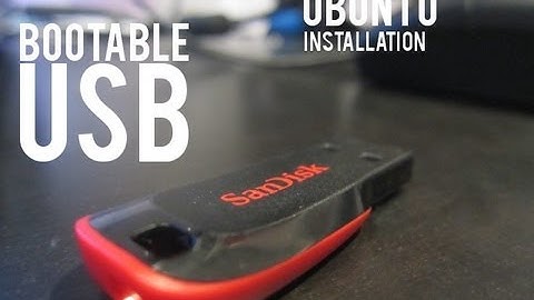 How to create a bootable USB stick & Ubuntu installation tutorial!