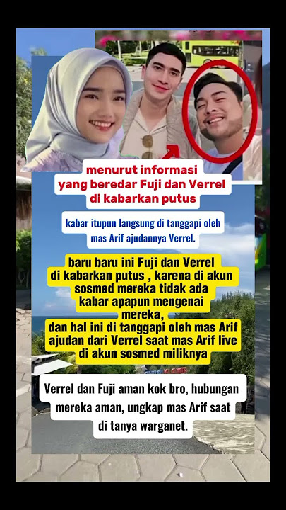 Fuji dan Verrel dikabarkan putus #fypシ゚viral #viralvideo #shortvideo #shorts #fuji #verrelbramasta