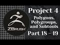 ZBrush | Full Training Course | Project 4 - Lesson 18/19 | Practice Session 2 of Project 4