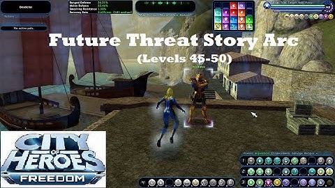 City of Heroes 2020 - Future Threat Story Arc (Gravity/FF Controller 80)