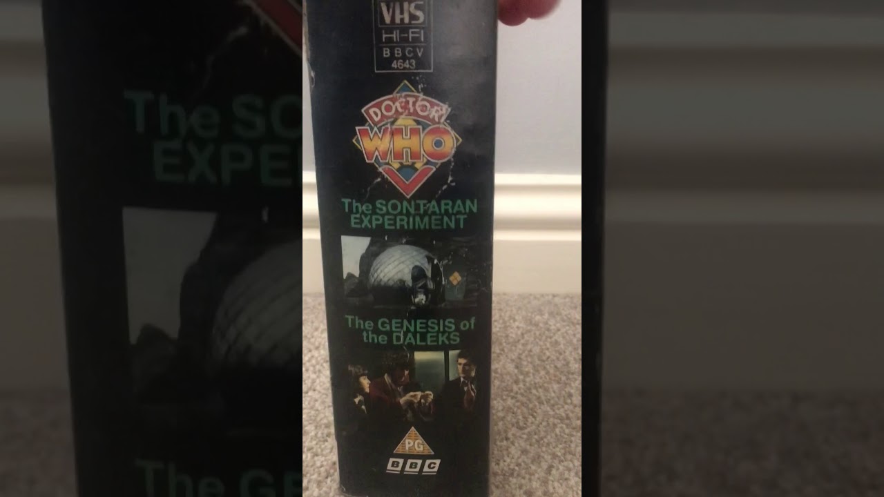 Doctor Who Vhs Collection YouTube