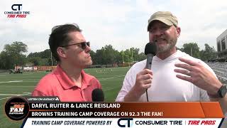 Browns Training Camp Day 3 recap: ownership speaks, getting a true look at the QBs, situation work