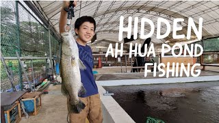 SECRET POND IN SINGAPORE | Ah Hua Fishing and Prawning | Singapore Pond Fishing