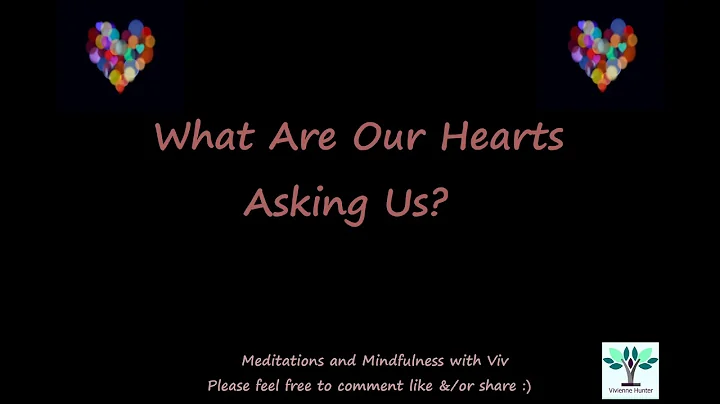 What Are Our Hearts Asking Us?