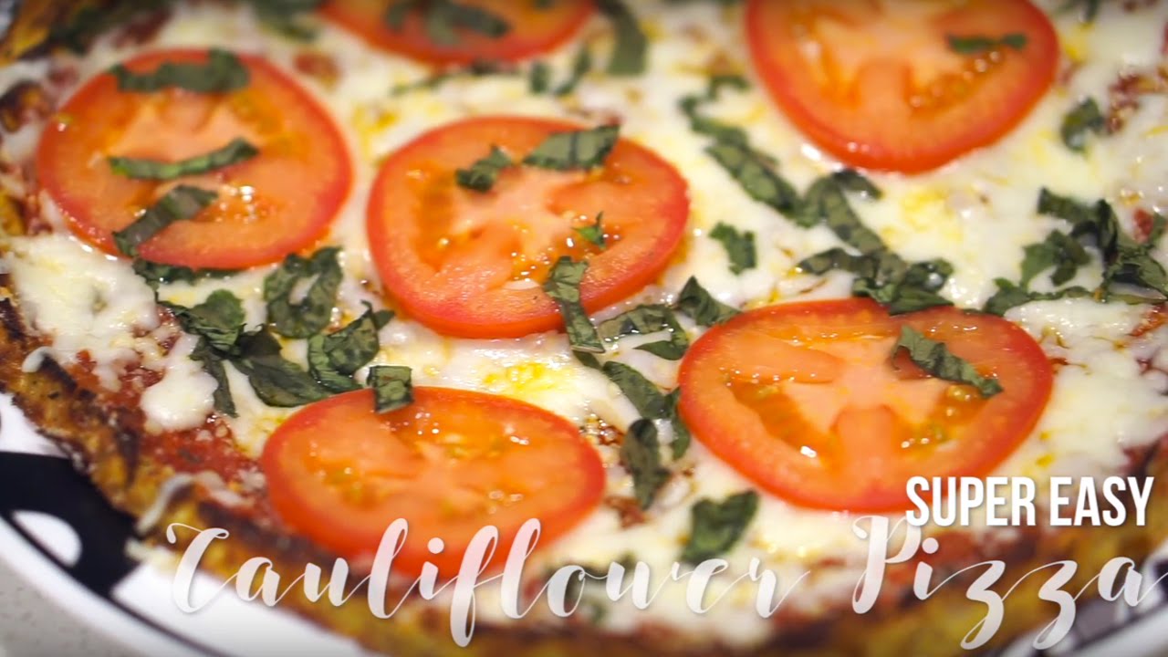 Super Easy (and Yummy) Cauliflower Pizza! YouTube