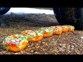 Crushing Crunchy & Soft Things by Car! EXPERIMENT: Car vs Sprinkled Donuts