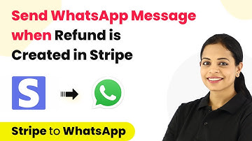How to Send WhatsApp Message when Refund is Created in Stripe - Stripe WhatsApp Integration