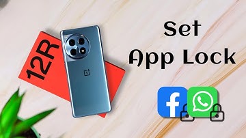 Oneplus 12R 5g: How to Set App Lock, Oneplus 12R App Lock Kaise Lagaye