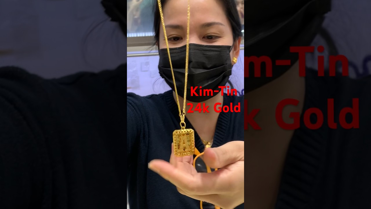 Buying a 24k Gold Chain \u0026 Pendant🔥 Kim Tin• East Oakland, Ca🔥Vlog Clip #gold #diamond #jewelry