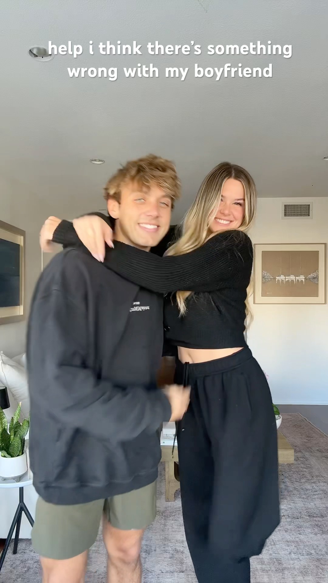 do you guys think he’s acting weird? #couple #boyfriend #relationship