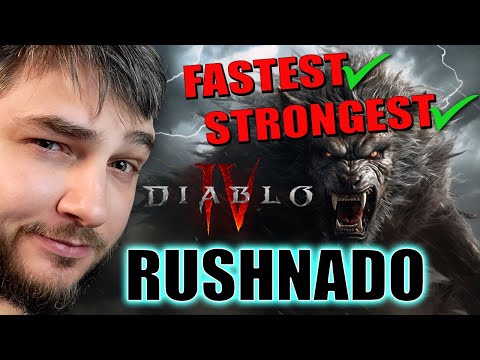 Rushnado (Highest DPS/Fastest) S+ Druid Build Guide (Werewolf Tornado +) Trample 