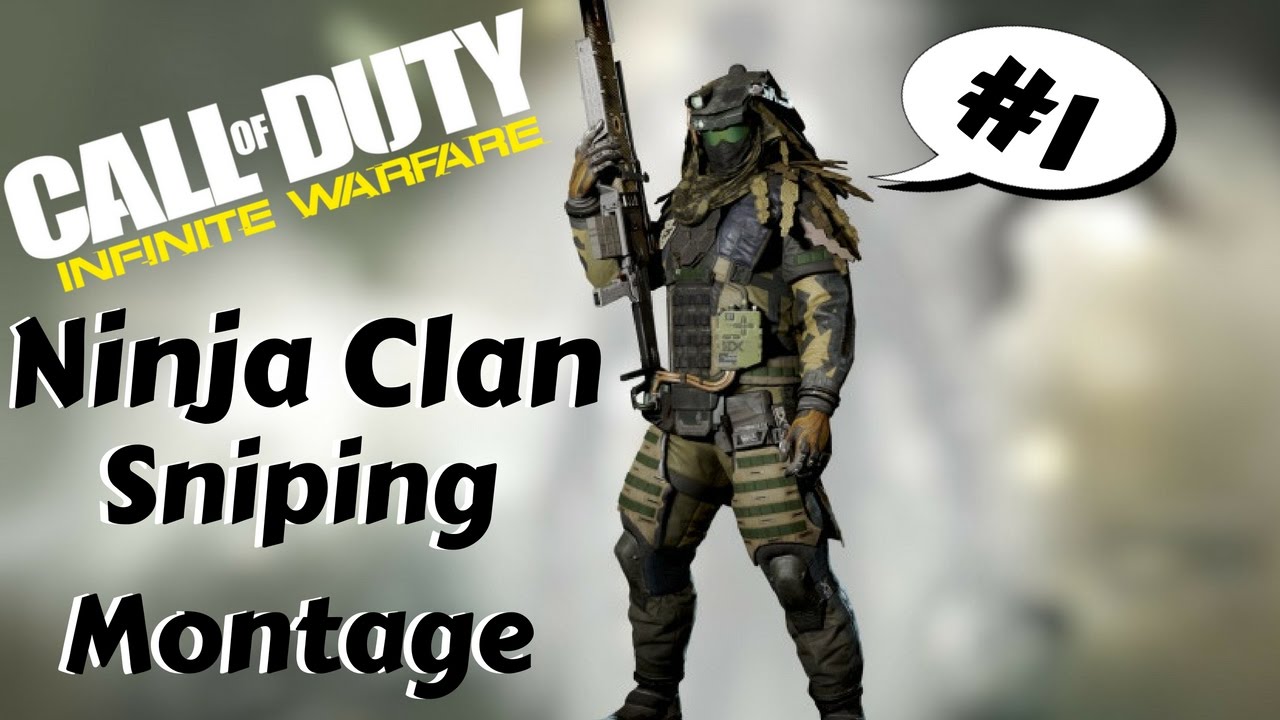 Cod:Infinite Warfare *Sniping Montage #1* The Ninja Clan!