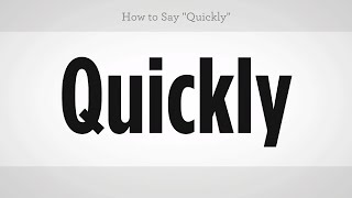 How to Say
