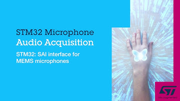 STM32 Microphone Audio Acquisition: Part 7, STM32 - SAI interface for MEMS microphones