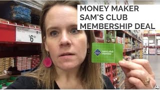 Don't Miss the Money Maker Sam's Club Membership Deal!
