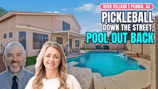 Peoria, AZ Home for Sale in Deer Village | Pool on a Corner Lot