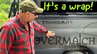 Wrapping the Sprinter van
