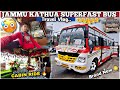 Travelling in new asia 32 seater bus   jammu kathua superfast 