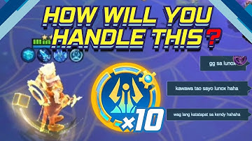 HOW WILL YOU HANDLE THE 10 ERUDITIO SYNERGY USING COMMANDER LUNOX? MCGG BEST SYNERGY AND COMMANDER