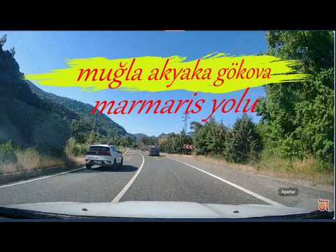 muğla akyaka gökova marmaris yolu