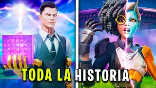 TODA LA HISTORIA OCULTA de FORTNITE (Capítulo 1 - Capítulo 2 Temporada 7) en UN VIDEO