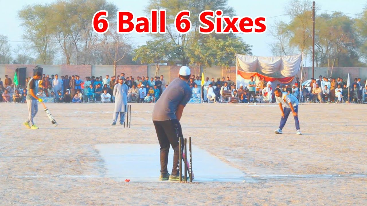 6 Ball 6 Sixes In Cricket History Ever || 6 Ball 6 Sixes Cricket ...