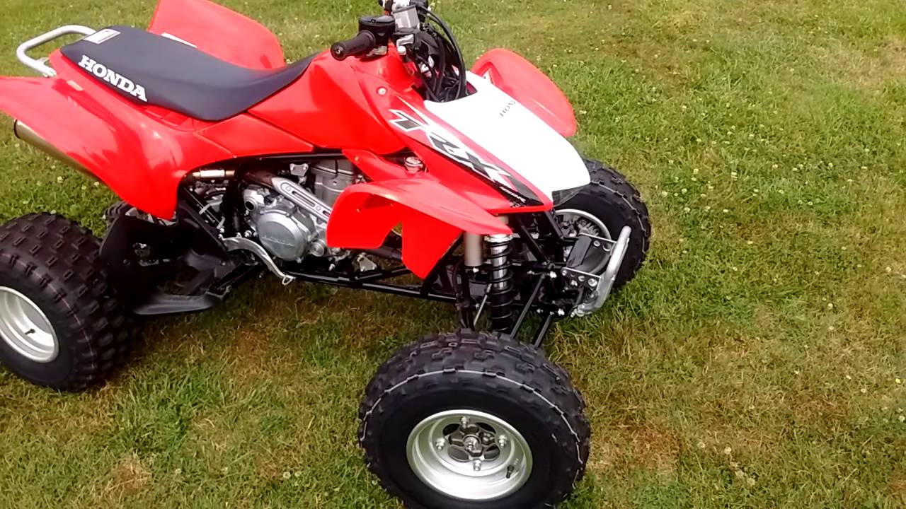 Brand New 2014 Trx450r Walk Around YouTube