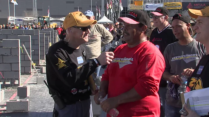 Interview with Fastest Trowel on the Block Contest...