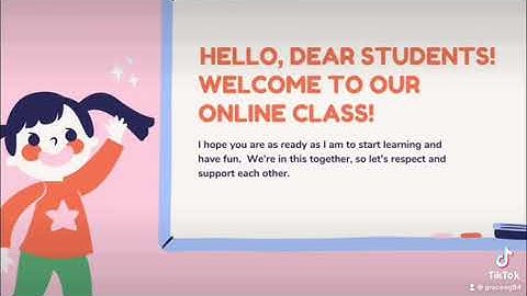 Rules & Reminders for Online Classes