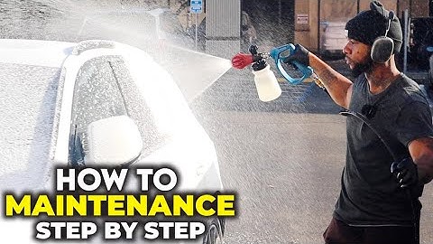 Complete Detailing Maintenance Process Step by Step For Beginners - Hunter