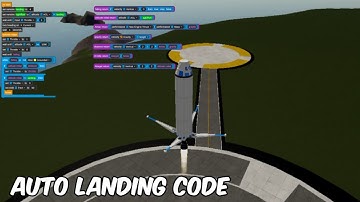 How to make a landing code in Simplerockets 2