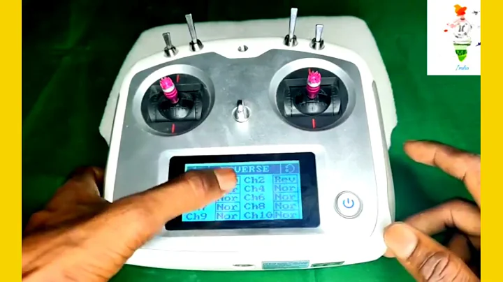 flysky FS i6s transmitter setup quadcopter /hexacopter India technology/ . drone transmitter setup