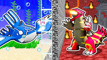 I CHEATED WITH ONE WAY GLASS in a PIXELMON LUCKY BLOCK MOB BATTLE