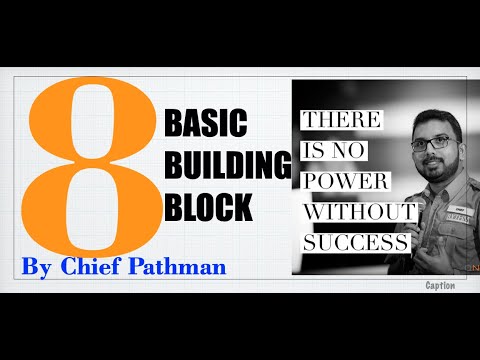 8 Basic Building Blocks by Chief Pathman - YouTube