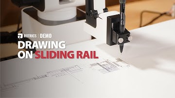 DexArm - Drawing on Sliding Rail