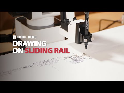 DexArm - Drawing on Sliding Rail