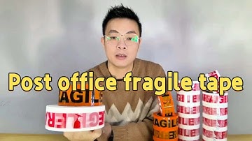 Post office fragile tape,fragile handle with care packing tape,fragile tapes,orange fragile tape