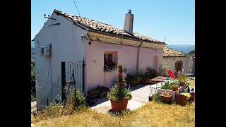 Restored cottage with garden and panoramic view in Casoli.