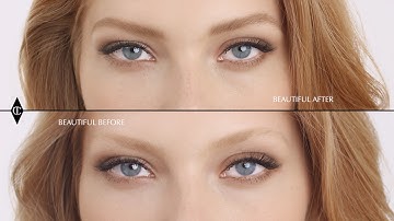 Fuller Eyebrows Tutorial For Fair Brows| Charlotte Tilbury