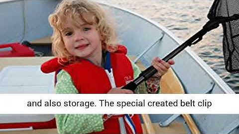 PLUSINNO Fishing Net Fish Landing Net, Foldable Collapsible Telescopic Pole Handle, Durable Nylon