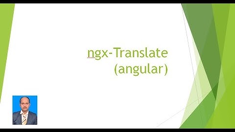 ngx-Translate in Angular