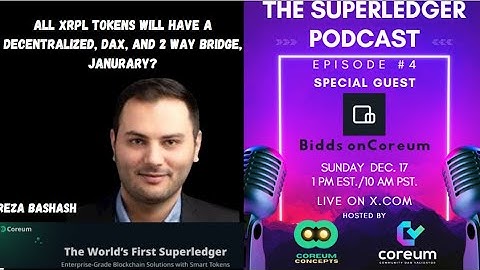 Reza Bashash on Coreum