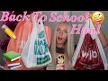 HUGE BACK TO SCHOOL HAUL📚✏️ ~ essentials you need!!🤪💖