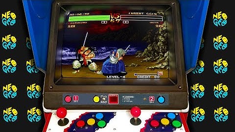 Neo Geo SC14 -2 Cabinet, Realistic Tilted Arcade Bezel with Reflective Shader by HyperSpaceMadness