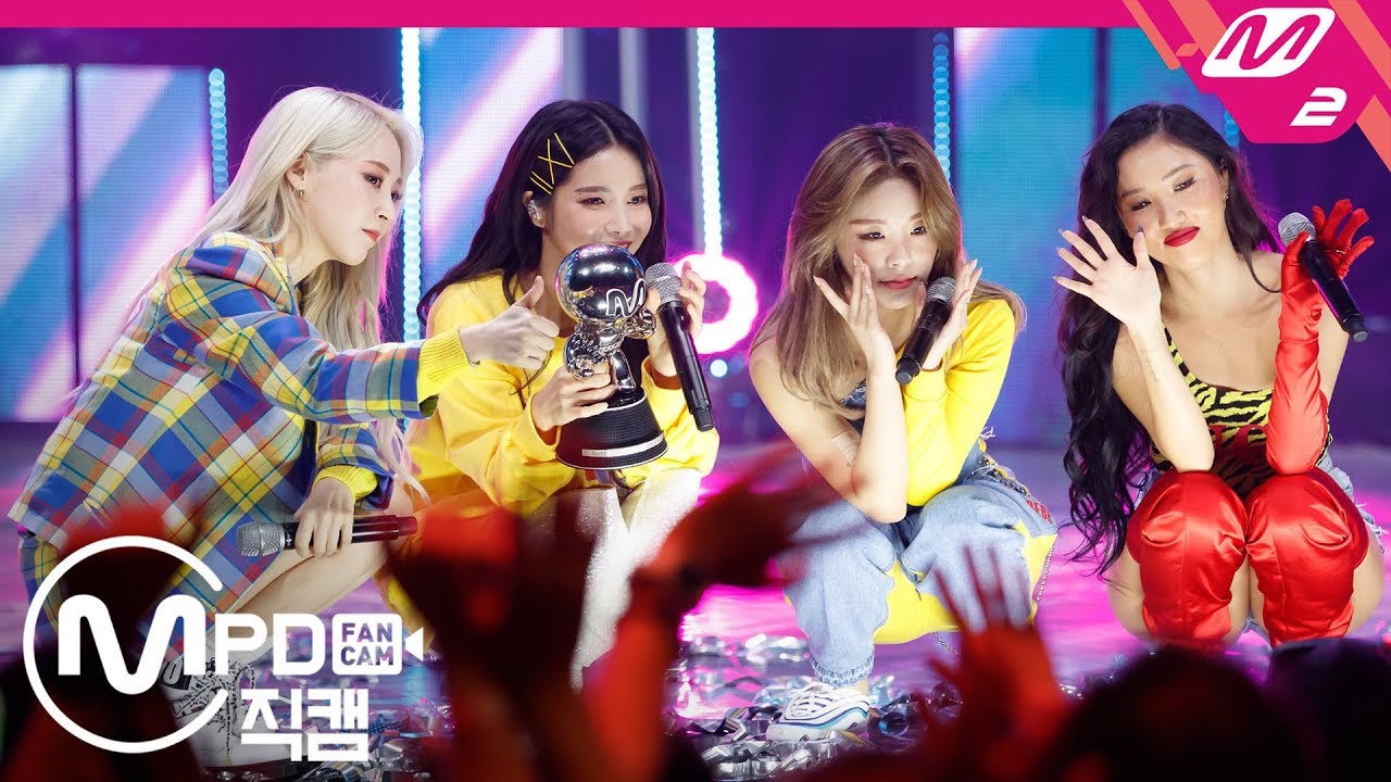 [MPD직캠] 마마무 1위 앵콜 직캠 4K '고고베베(gogobebe)' (MAMAMOO FanCam No.1 Encore) | @MCOUNTDOWN_2019.3.21