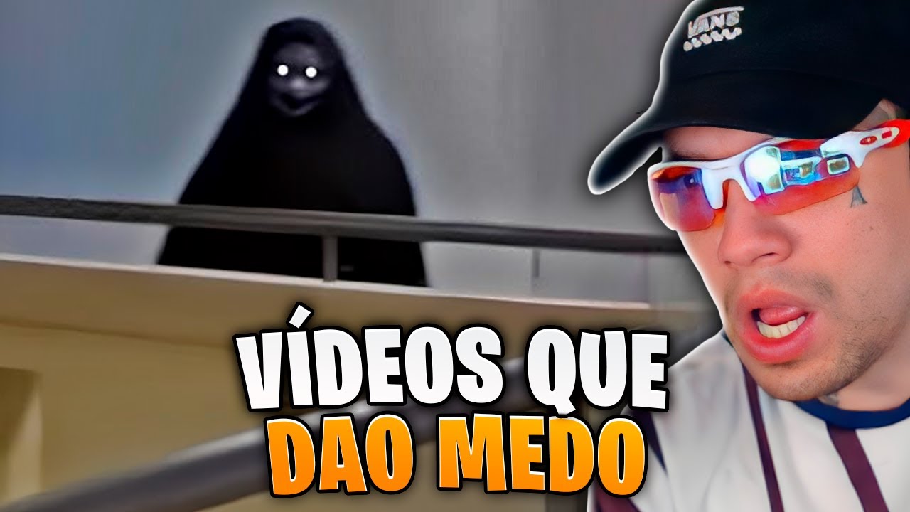 noia reagindo a VÍDEOS DE TERROR